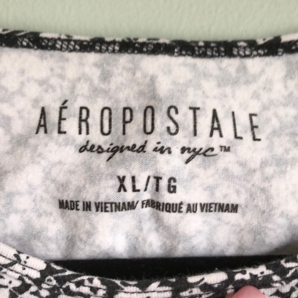 Black and White Floral Halter Top- SALE - Picture 4 of 4